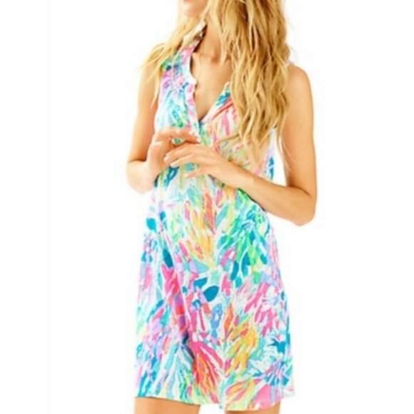 Lilly Pulitzer Essie Sleeveless Dress Size XS - Picture 1 of 6